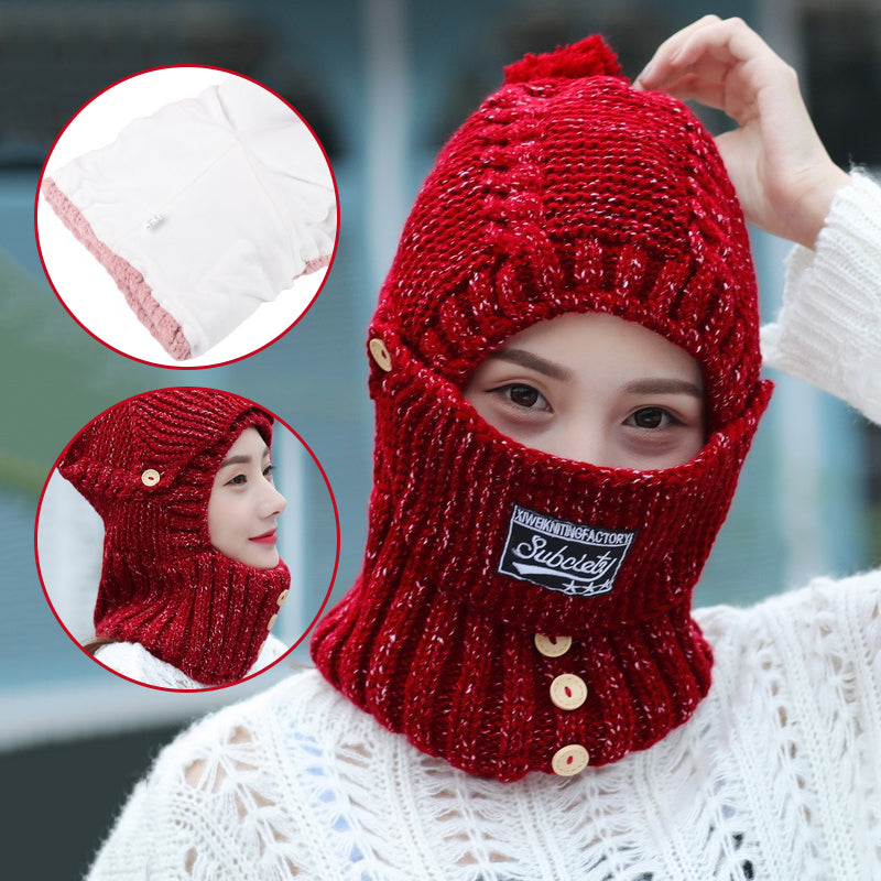 Knitted Hat with Ear Protectors