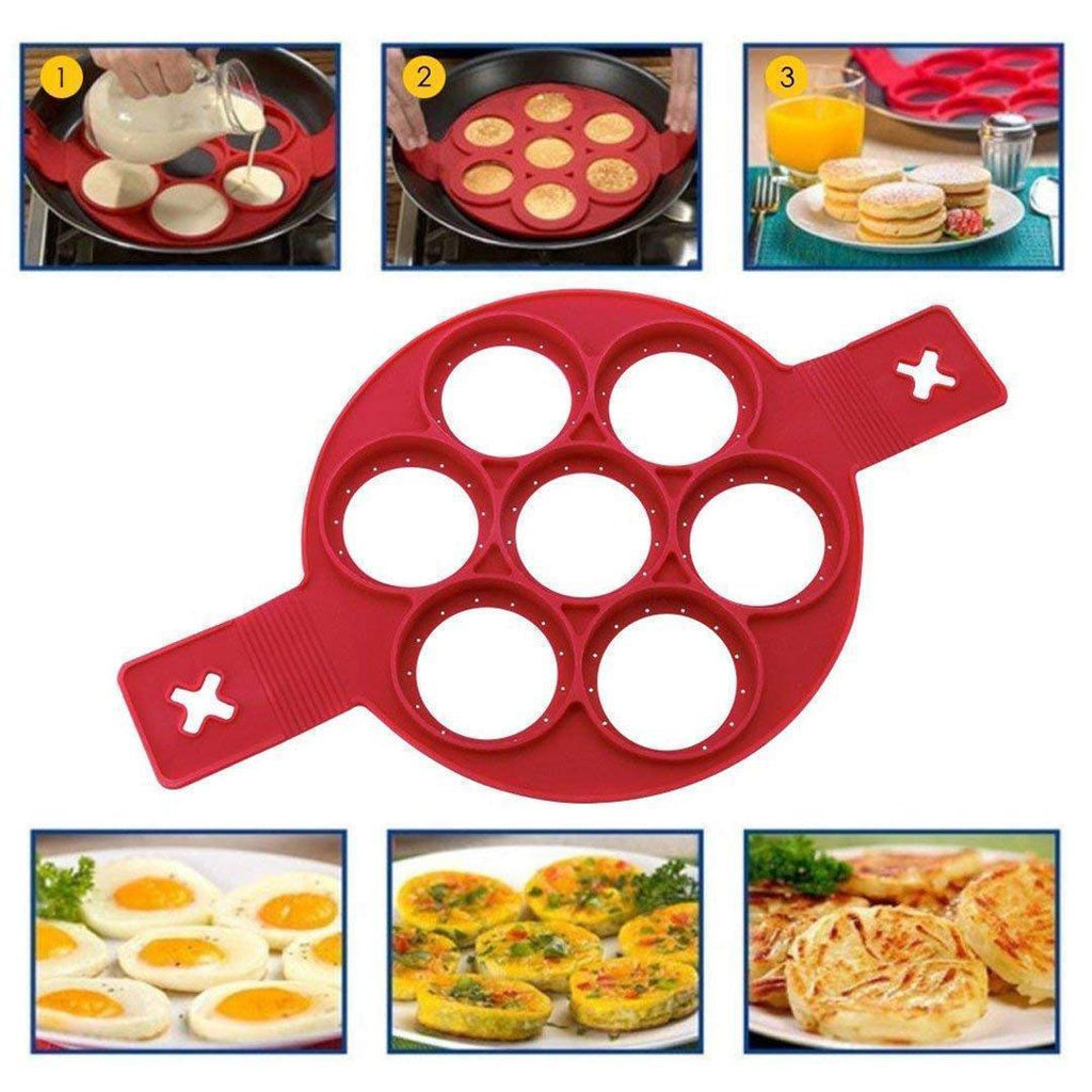 Hirundo Non-stick Silicone Pancake Mold Ring