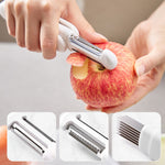 3 In 1 Multifunctional Rotating Paring Knife