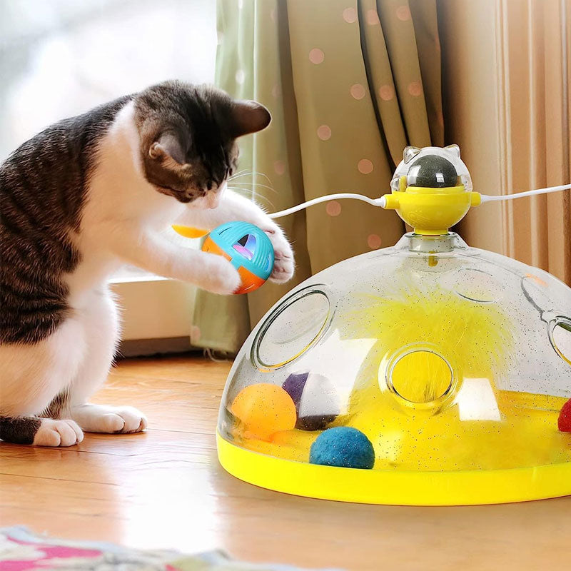 Cat Rotating Windmill Toy