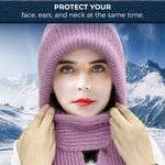 Integrated Ear Protection Windproof Cap Scarf