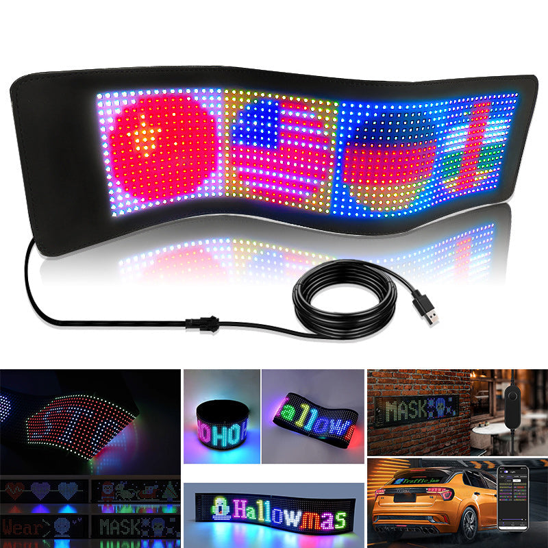 Ultra-Thin Flexible Bluetooth LED Screen