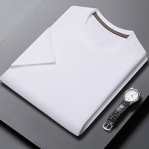 Waffle Woven Ice Silk Breathable T-shirt