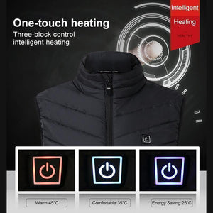 Smart Heated Vest Instant Warmth Heating Vest