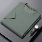 Waffle Woven Ice Silk Breathable T-shirt