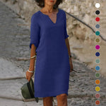 Women'S V-Neck Dress