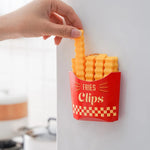 Funny Magnetic French Fries Food Clips