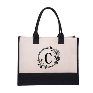 Letter Canvas Bag