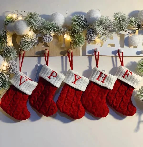 Christmas Letter Gift Socks