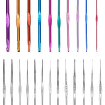 100 Pcs Crochet Hooks Set