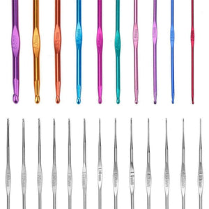 100 Pcs Crochet Hooks Set