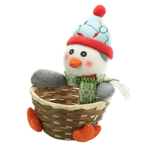 Christmas Candy Woven Basket