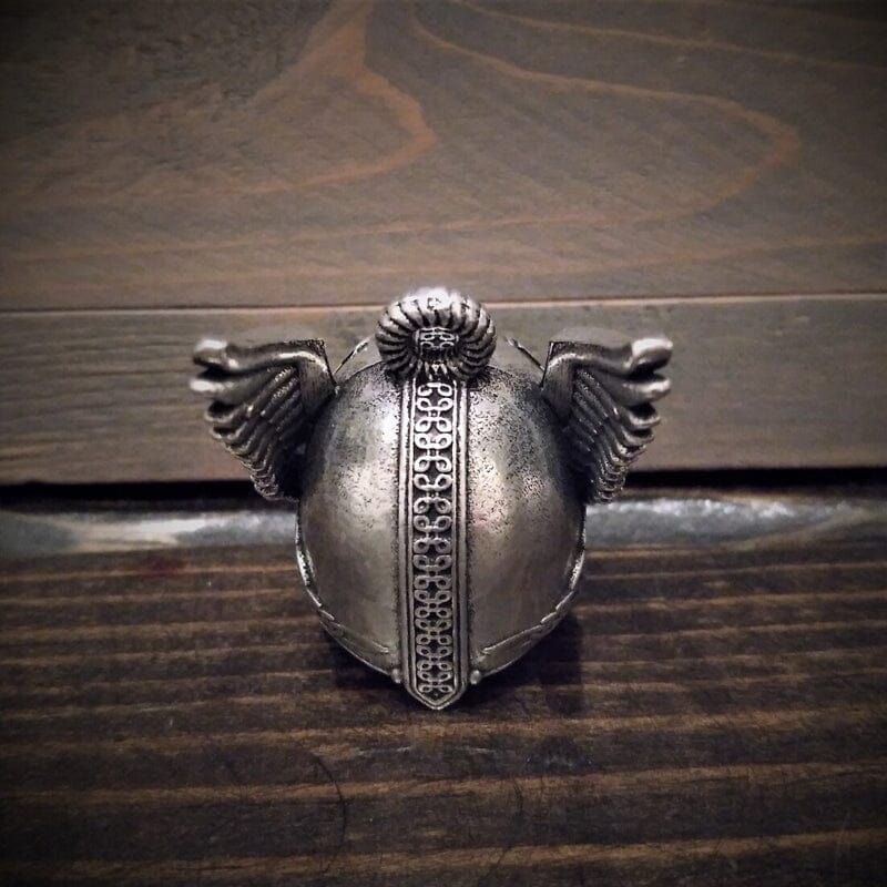 Viking God Guardian Ride Bell Keychain