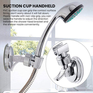 Removable Hands-Free Shower Head Fixation