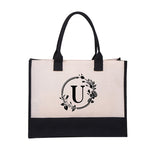 Letter Canvas Bag