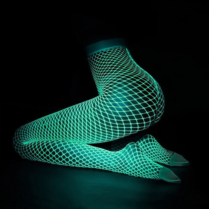 Luminous Fishnet Stockings