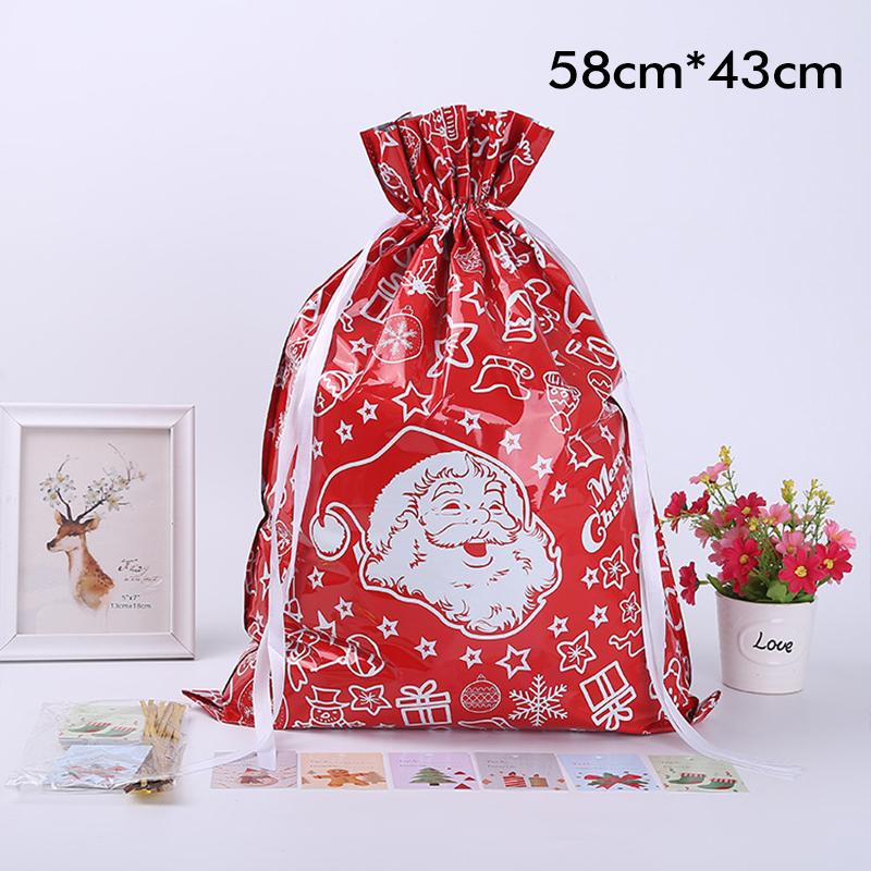 Drawstring Christmas Gift Bags