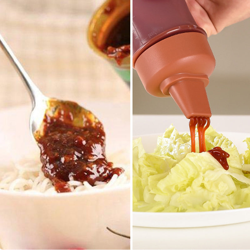 Measurable Condiment Squeeze Bottle