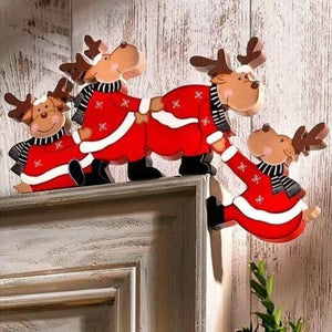 Funny Christmas Door Frame Decorations