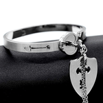 Heart Lock Bracelet &amp; Necklace