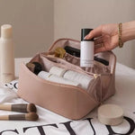 Quality Products, Great Value💯PU Portable Travel Cosmetic Storage Bag