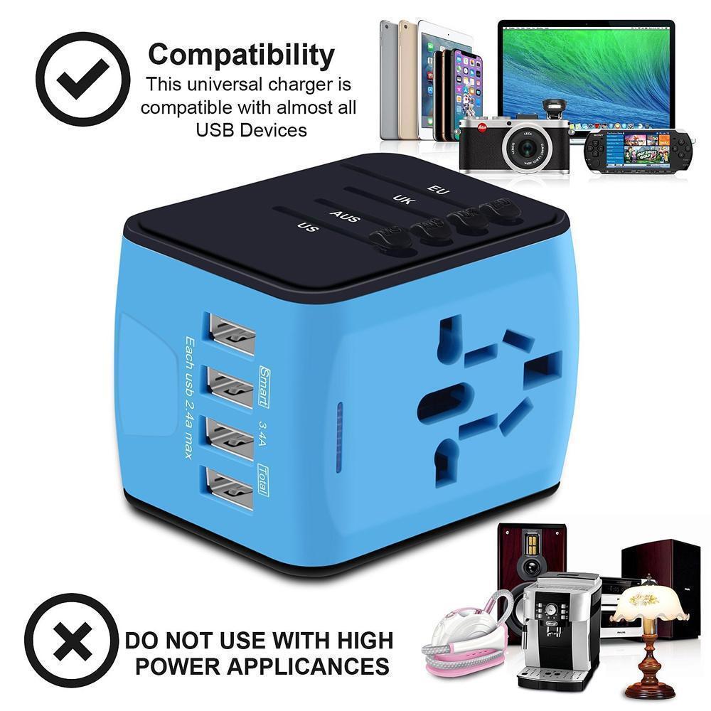 All-in-one Universal Travel Power Adapter