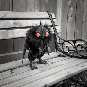 Mothman Baby Poseable Art Doll