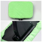 Windscreen Cleaner, with 2 reusable microfiber hood