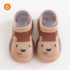 BabyFeet Adorable Animals - Non-Slip Baby Shoe-Socks