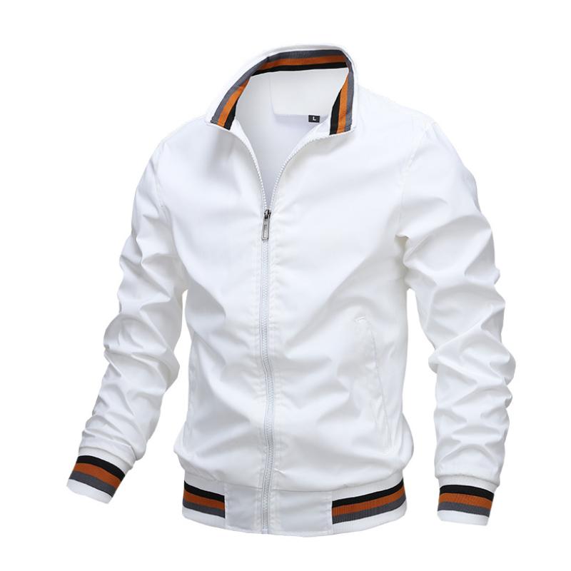 Solid Color Men's Casual Jacket