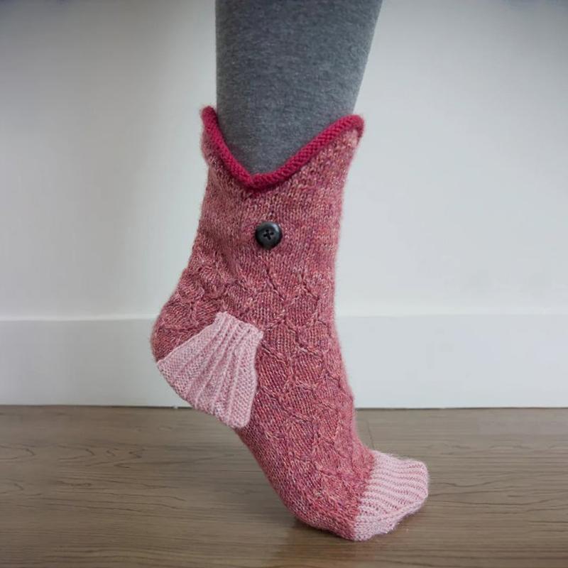 🎁🎁Halloween Gift! - Animal Knitted Socks Unisex Novelty Winter Warm