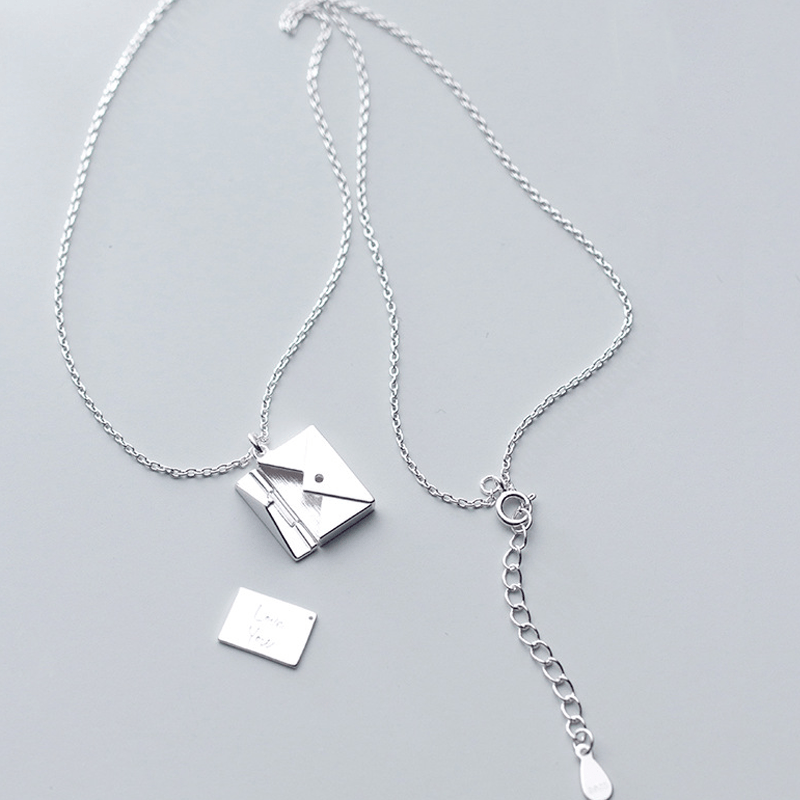 Mother's Day Gift-Custom Love Letter Envelope Necklace