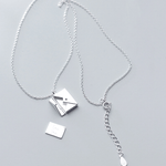 Mother's Day Gift-Custom Love Letter Envelope Necklace