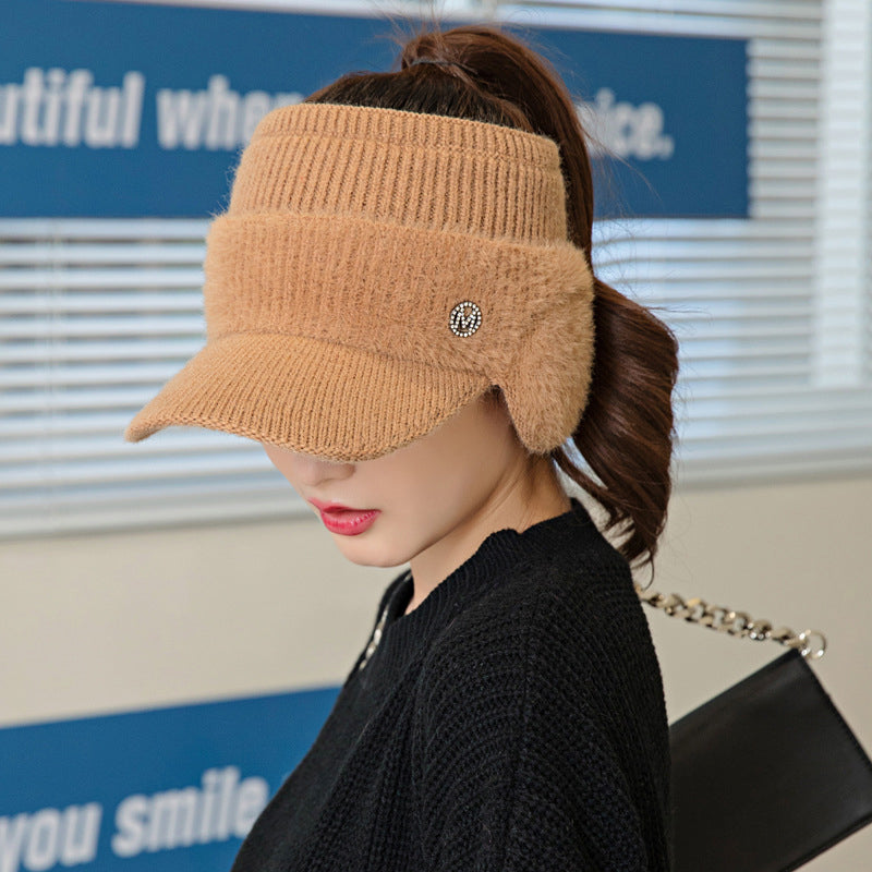 Women's Fashion Ear Guard Knit Cap