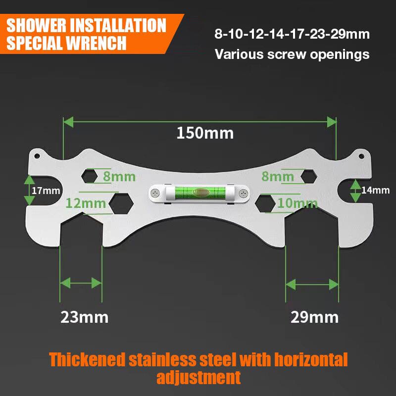 Multifunctional Wrench with Level