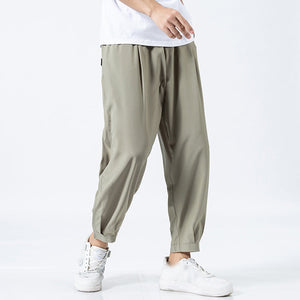 Ultra-Thin Elastic Quick-Drying Wide-Leg Pants