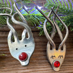 Funny Fork Reindeer Ornament