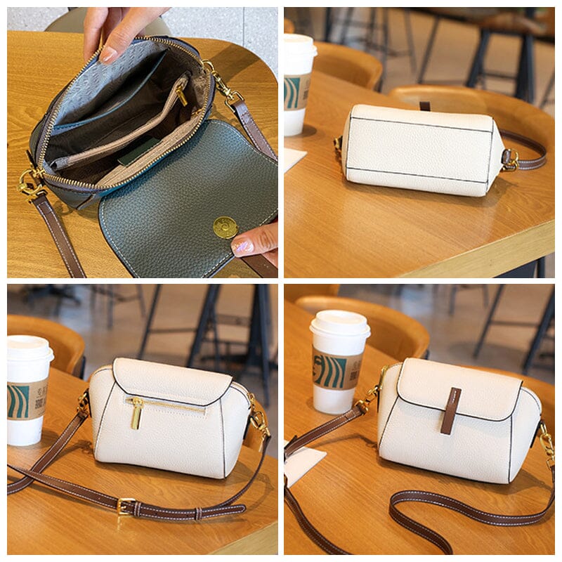 Light Luxury Soft Leather Crossbody Bag