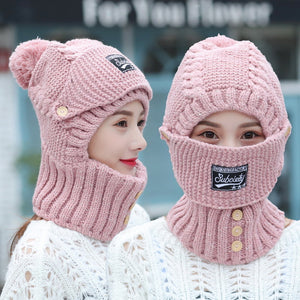 Knitted Hat with Ear Protectors