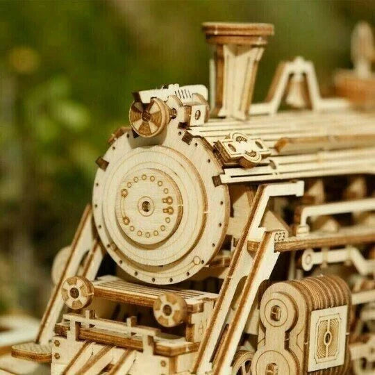 Super Wooden Mechanical Model Puzzle Set