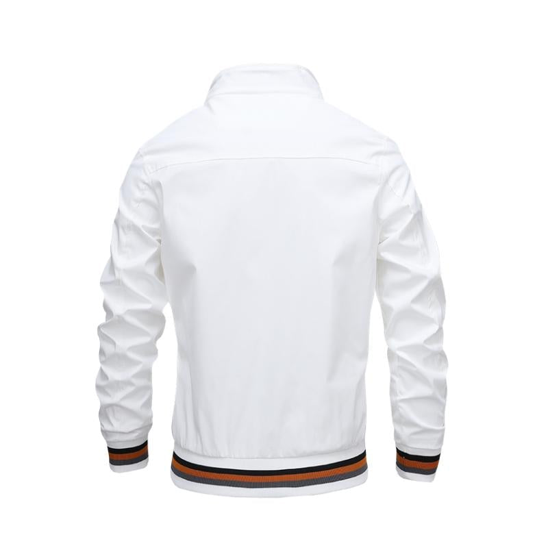 Solid Color Men's Casual Jacket