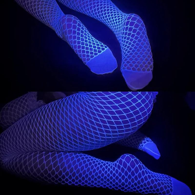 Luminous Fishnet Stockings