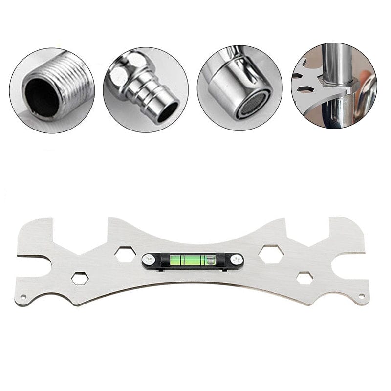 Multifunctional Wrench with Level