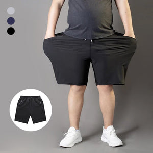 Men's Ice Silk Stretch Shorts