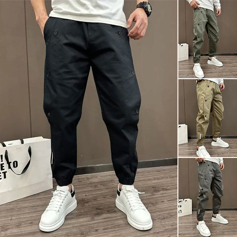 Men's Casual Button Pants