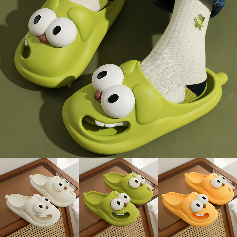 Women's Cartoon Dog Slippers