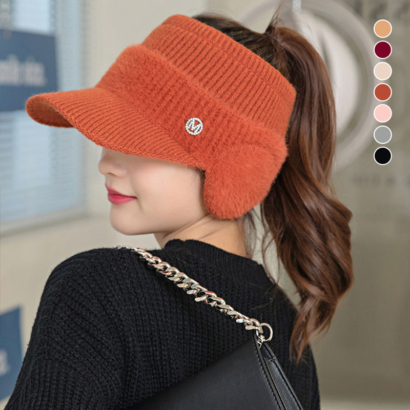 Women's Fashion Ear Guard Knit Cap