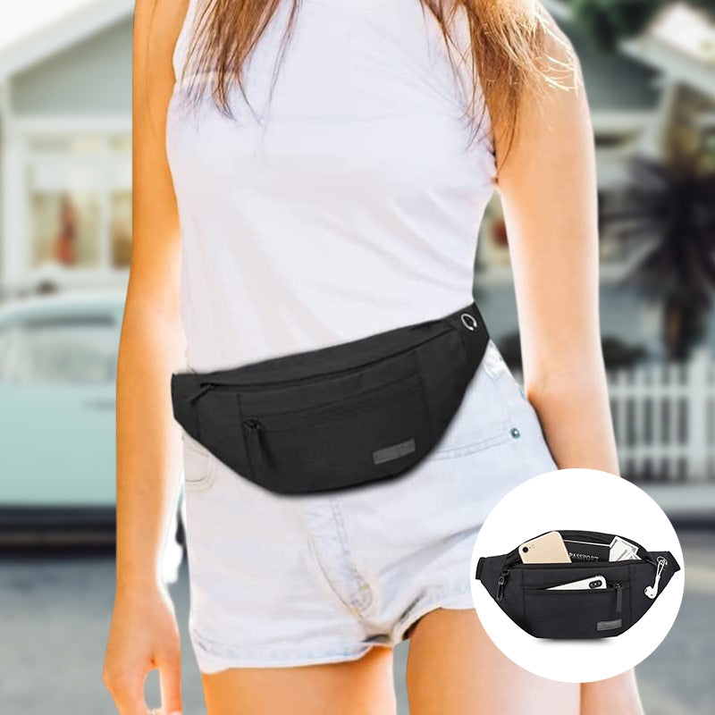 Large Crossbody Fanny Pack Belt Bag