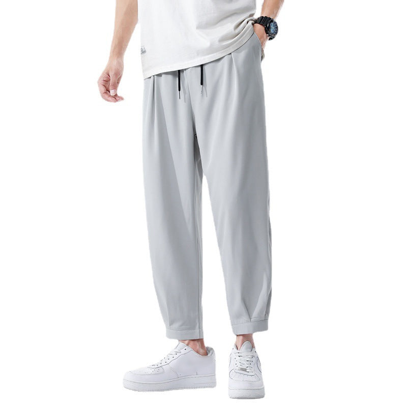 Ultra-Thin Elastic Quick-Drying Wide-Leg Pants