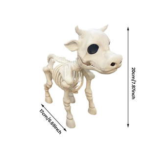 Cow Skeleton Halloween Decoration